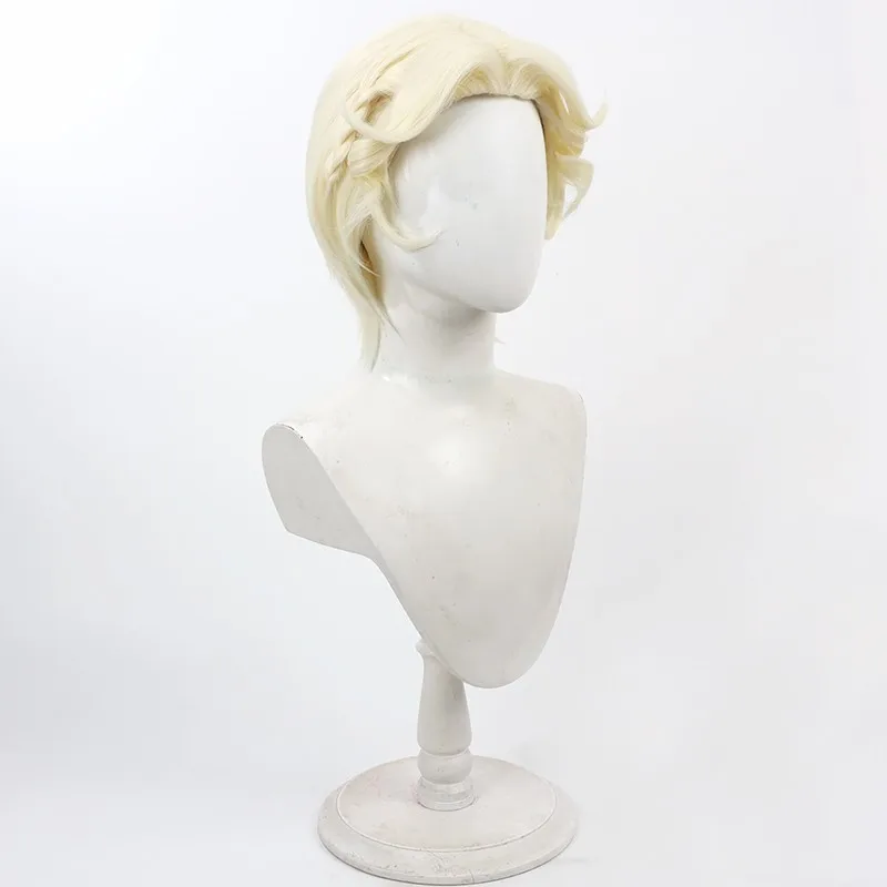 Identidade V Sobrevivente Papel Coração Mecânico peruca cosplay parte central amarela raízes provocadas presente de Halloween