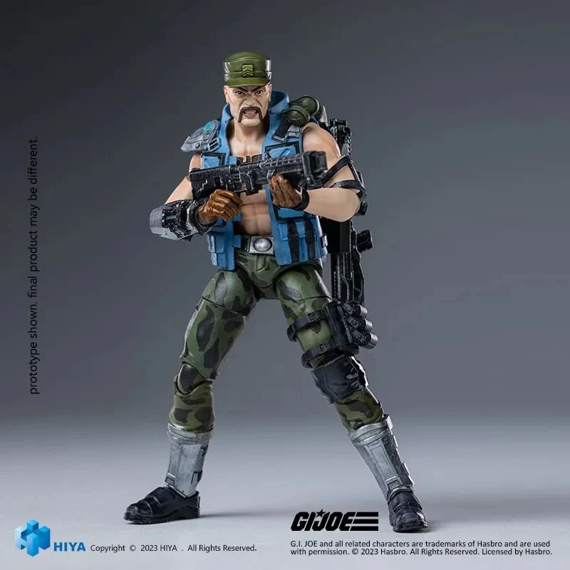 W magazynie HIYA wykwintne MInI G.I.Joe Major GUNG-HO 1/18 animacja figurka zabawka prezent kolekcja modeli Hobby