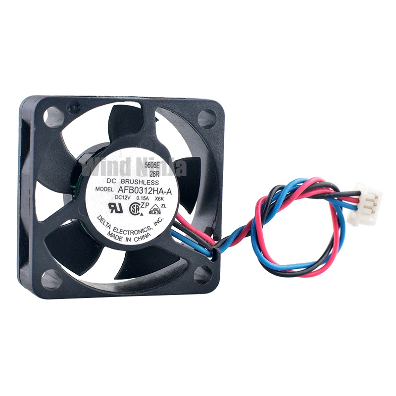 AFB0312HA-A 3cm 30mm fan 30x30x10mm DC12V 0.15A 3pin Dual ball bearing cooling fan for micro power projectors