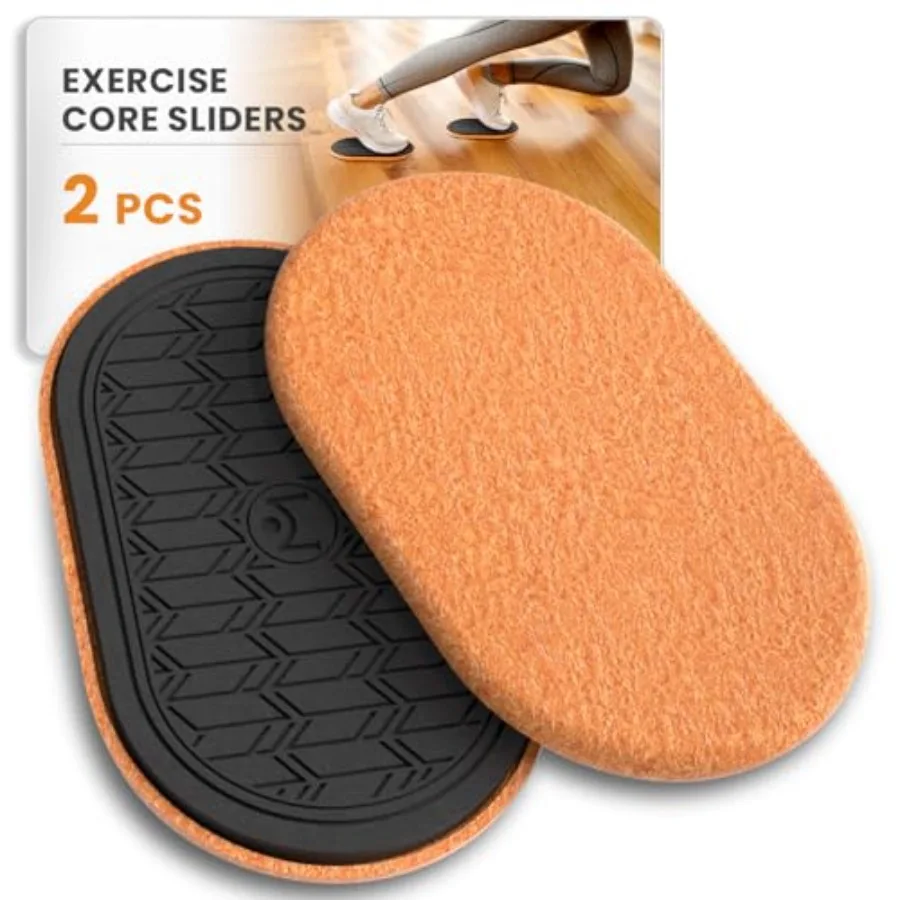 

Sliders for Working Out, Floor Sliders for Exercise, Sliding Discs for Hardwood Floors Core and Strength Training, Protects Flo