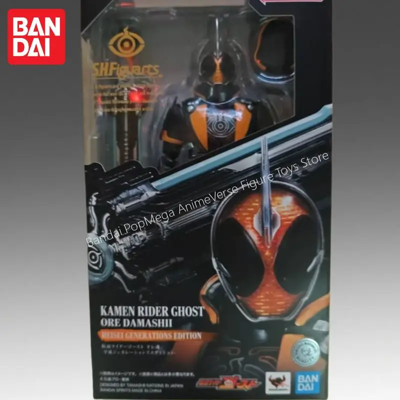 In Stock Bandai Original S H F Kamen Rider Kamen Rider Ghost Action Figure Model Doll Brand New Boxed Anime Characters Garage view 5