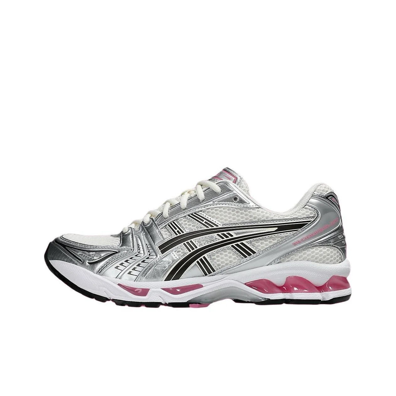 ASICS Gel Kayano 14 Casual Running Shoes Unisex Silver White Pink 1203A537-103