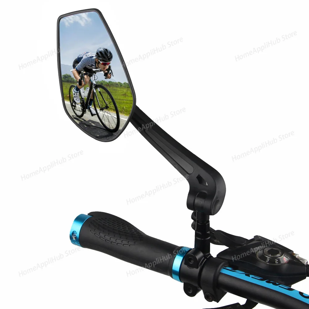 Bicycle Rearview Mirror Handlebar Rear View Mirror for Bicycle HD Wide-Range Mirror for Scooter Ebike Bicycle Accessories