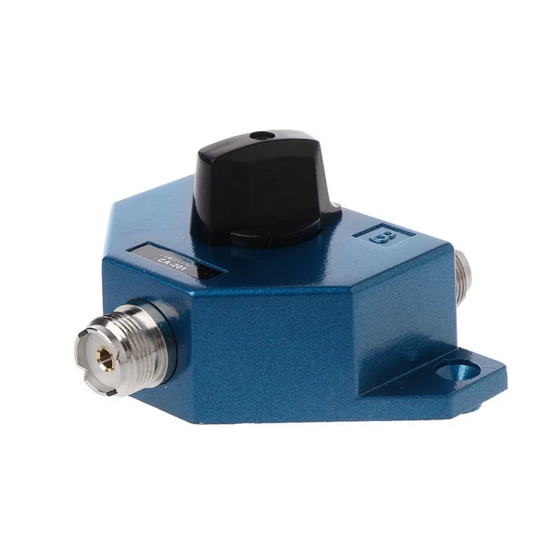 T35C CA-201 Antenna Switcher UHF Manual Aerial Female Connector Adapter Converter CB Radio Antenna Coax Switch Y98A