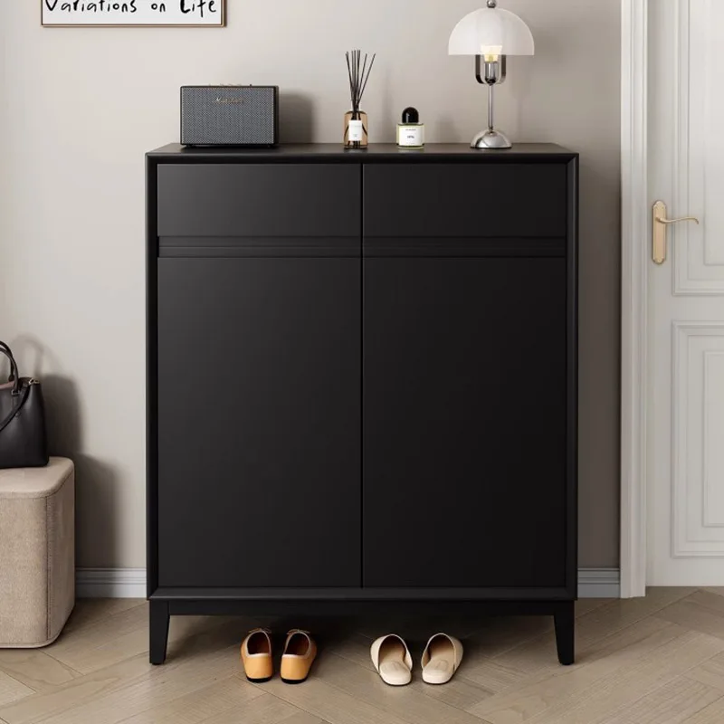 Wooden Designer Shoe Cabinet Luxury Cupboard Kitchen Vertical Shoe Shelf Bedroom Display Organizer Sapateira Entrance Furniture