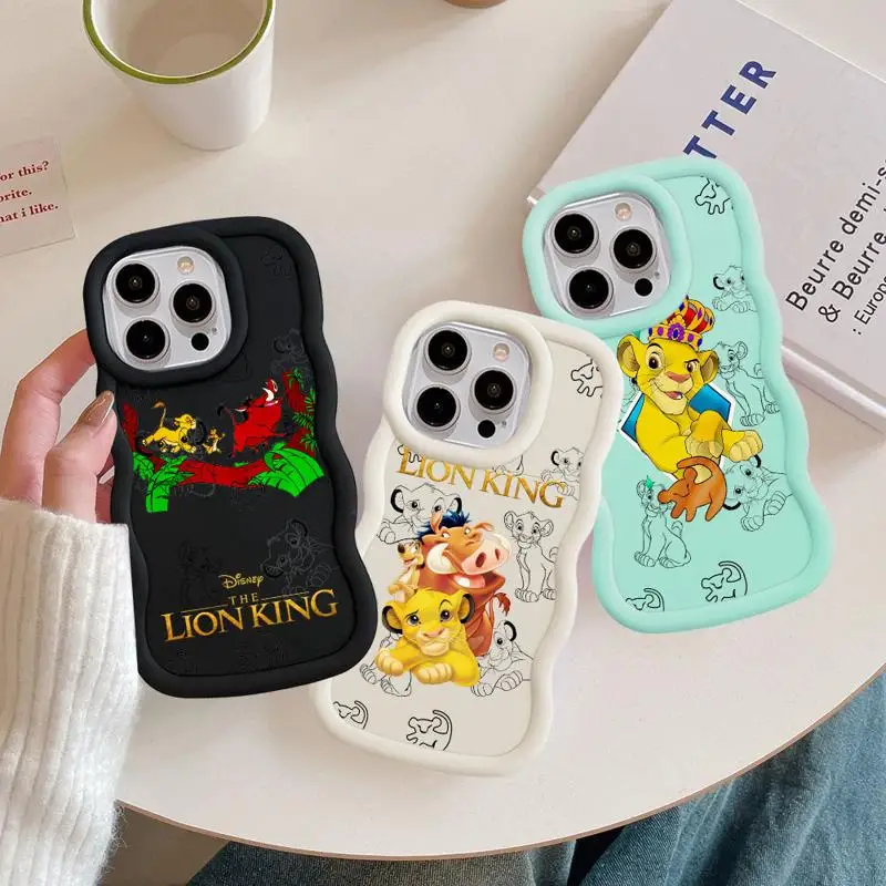 Disney Lion King Wild Boar Phone Case For iPhone 15 14 13 12 11 Pro Max XS X 7 8 Plus Hard Matte Shell Protective Cover Fundas