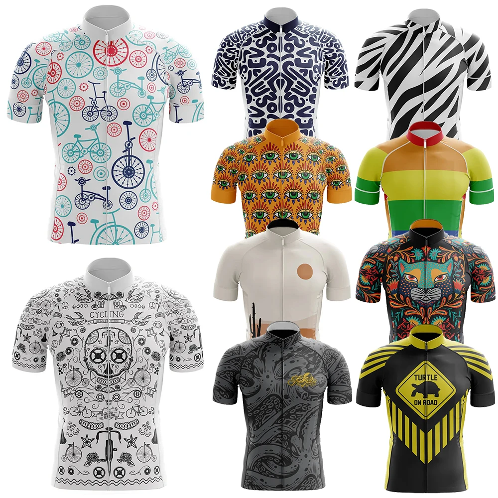 

Turtle Bicycle Clothing Jersey Cycling Uniforms for Men Mtb Bike Jersey Man Sports Bicycles Men's Cycling Bib Shorts Road Bikes