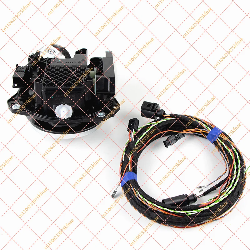Flip Reverse Camera for VW Golf 8 MK8 - 5HG827469C RVC Trunk Emblem Camera with Dynamic Cable Wiring