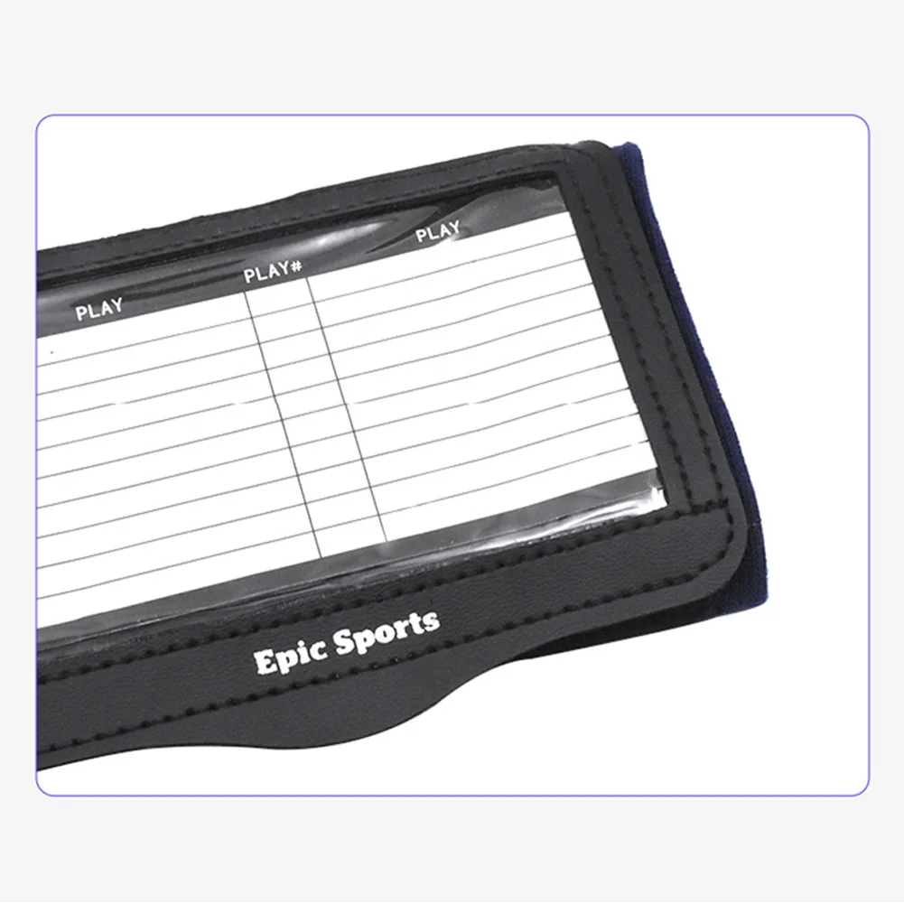 

Football Play Wristbands Wrist Coach QB Wristband Quarterback Playbook Wristband for Football Baseball Softball for Signs