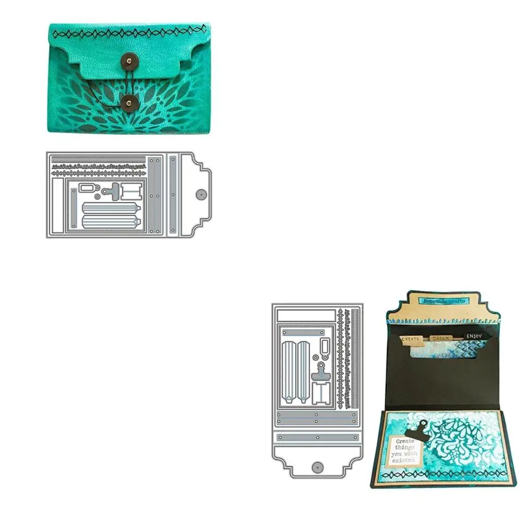 

Photo Album Loose-leaf Metal Cutting Dies Stencil DIY Scrapbooking Album Paper