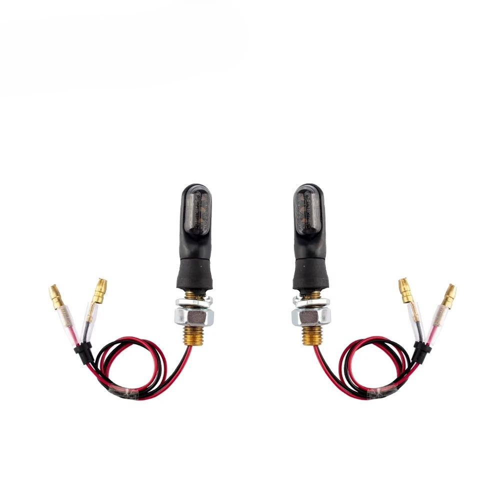 Pink Motorcycle LED Turn Signal - Customizable, Amber Light for E8 E-Mark for European Union/US/Middle East Motorcycles