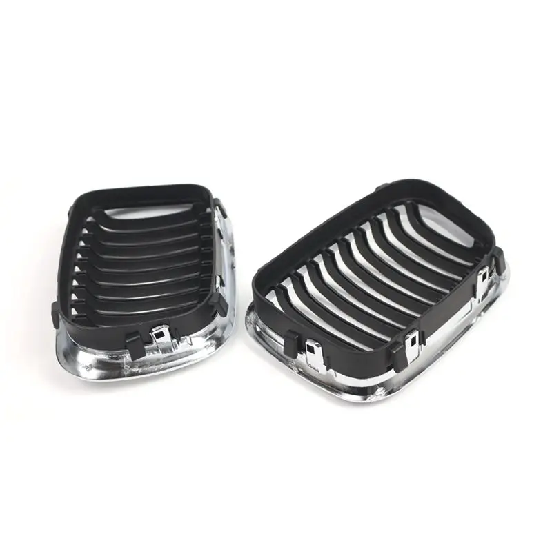 【Price Drop !!】 Front Grilles 51138208489 51138208490 Racing Grill For BMW E46 Kidney Grilles Front Bumper Grilles - view 5