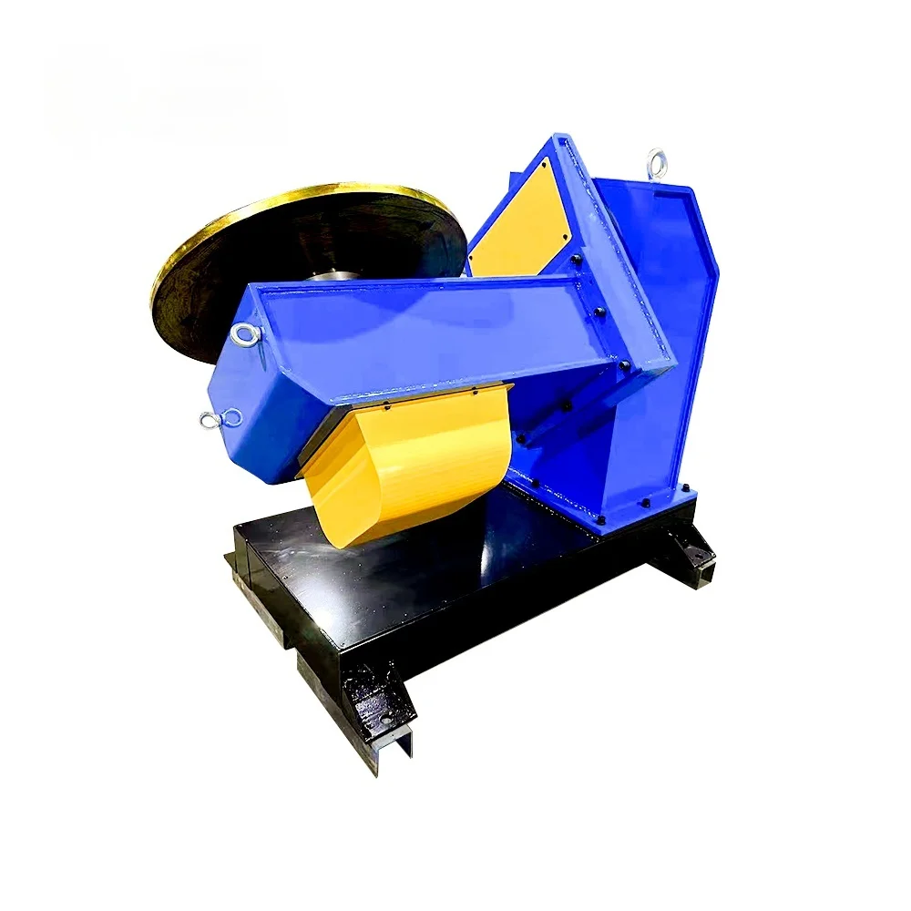 Performance Customized L Type Dual Axis Adjustable Automatic Rotating Welding Positioner For 600 Load