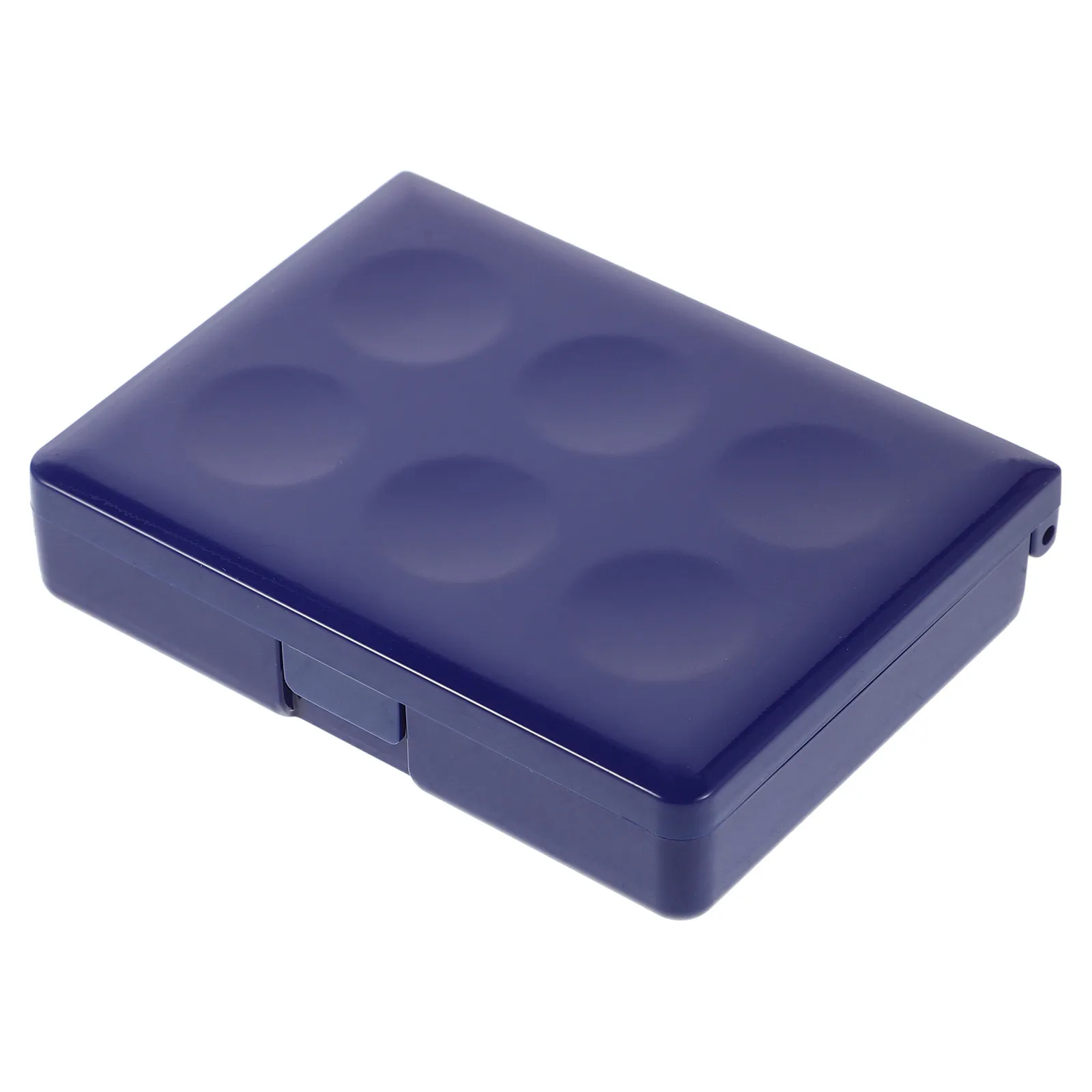 Paint Storage Box Palette Portable Watercolor Mixing Painting Halloween Christmas New Year Paint Palette With Lid 24-Compartment