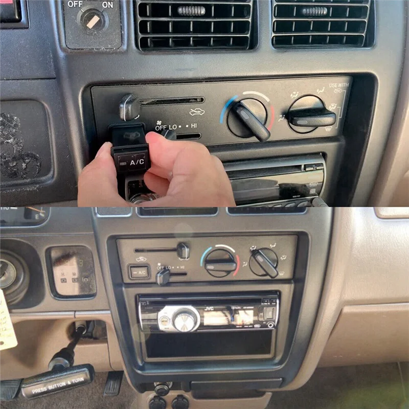 YWDZ-3X Car Interior Switch Control A/C Knob Replacement Parts For Toyota Tacoma 1995-2004 55905-35310