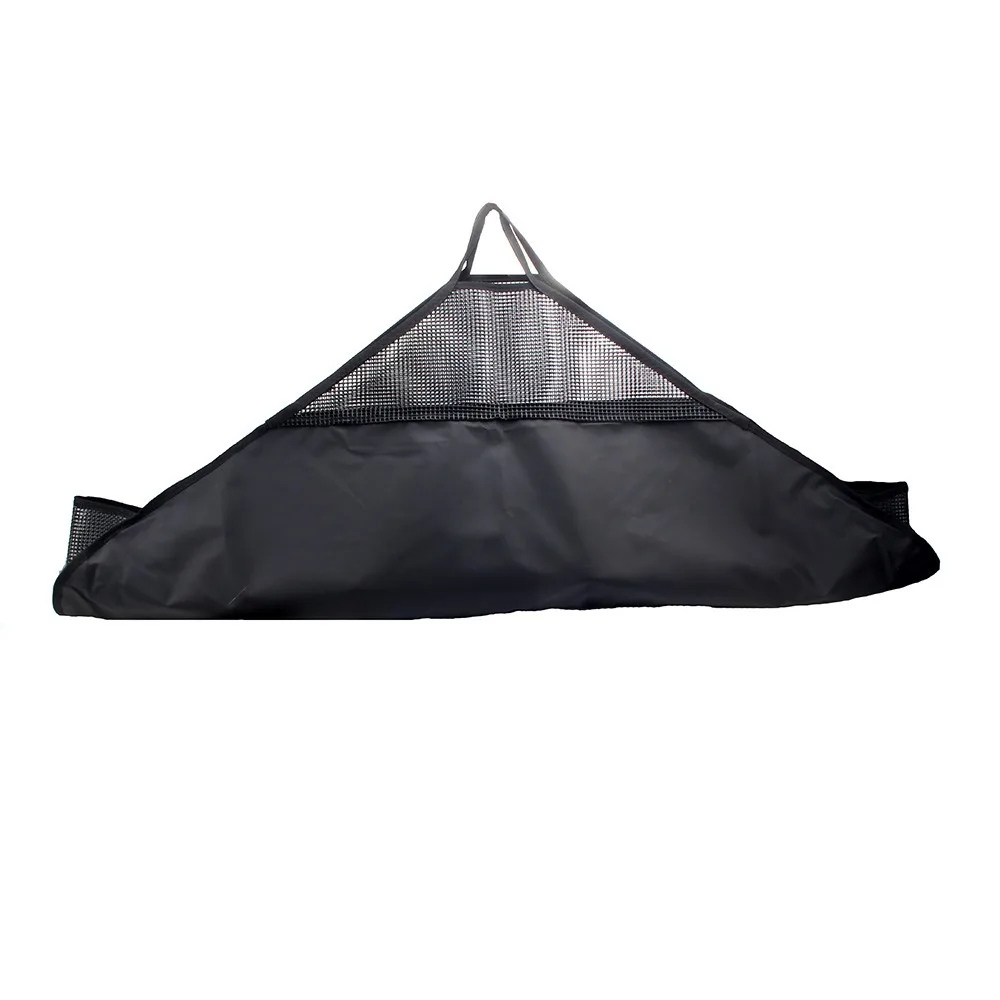 

Protections Mat Fish Weigh Sling Bag Landing Mat Nylon Handle Weighing Fish Bag Foldable Fishing Tackle