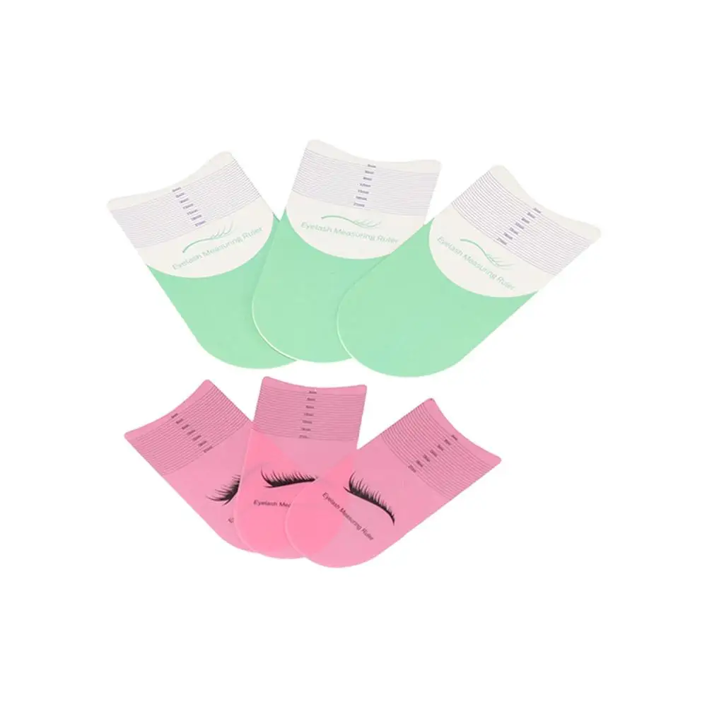 Symmetry Makeup tools Eyelashes Curling Degree Ruler Eyelash Stencils Ruler Eyelashes Length Ruler Eyebrow Beauty Tools