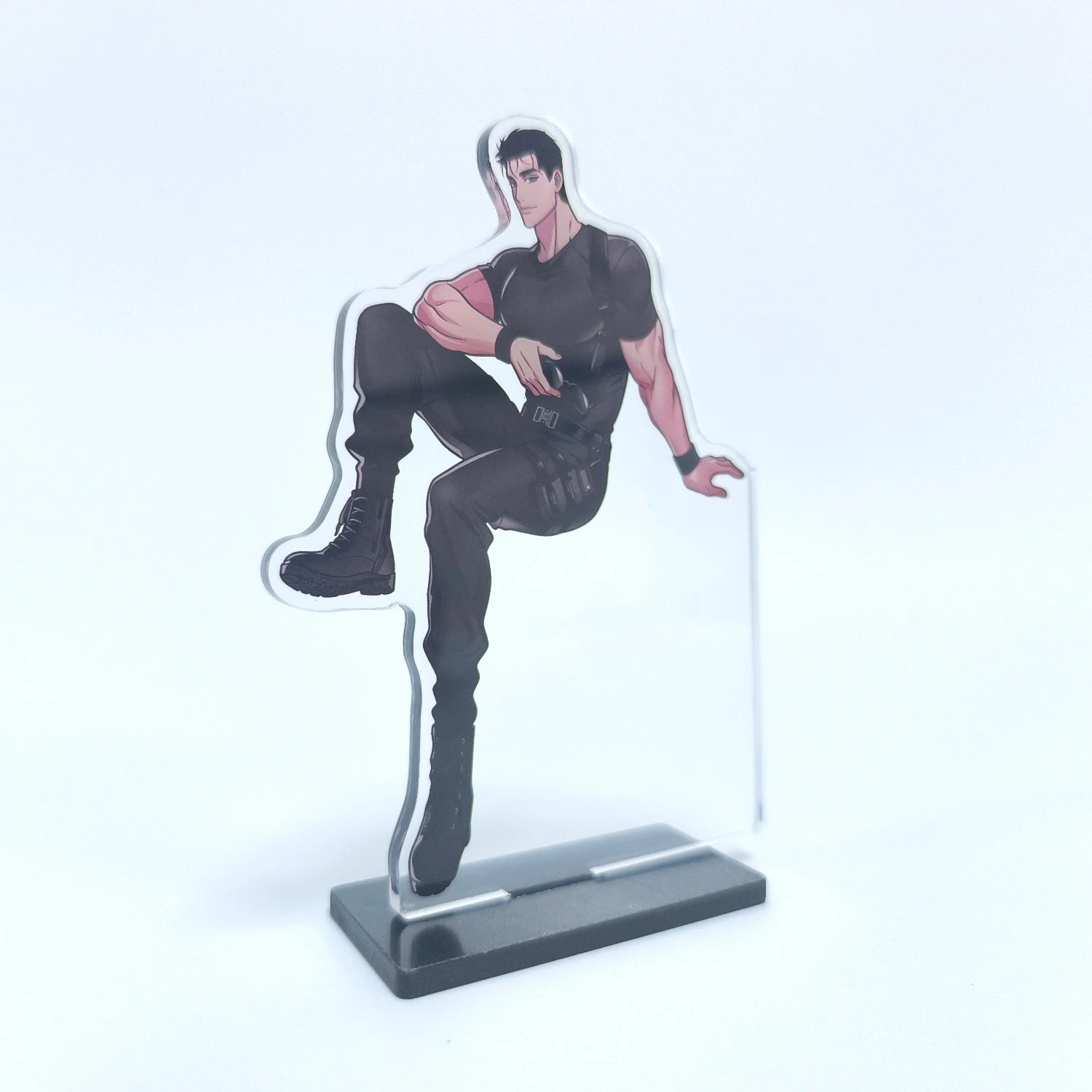 Full Volume Black Tiger & Black Rabbit Acrylic Stand BL Yaoi Manhwa Key Chain Anime Collectible Gift