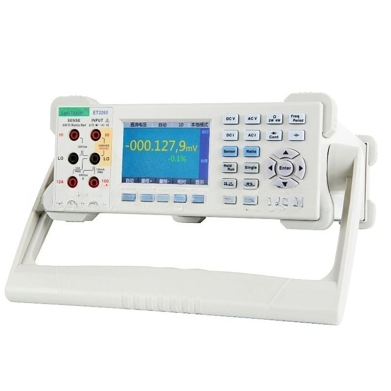 High-precision multimeter, six and a half digital display desktop multimeter ET3260