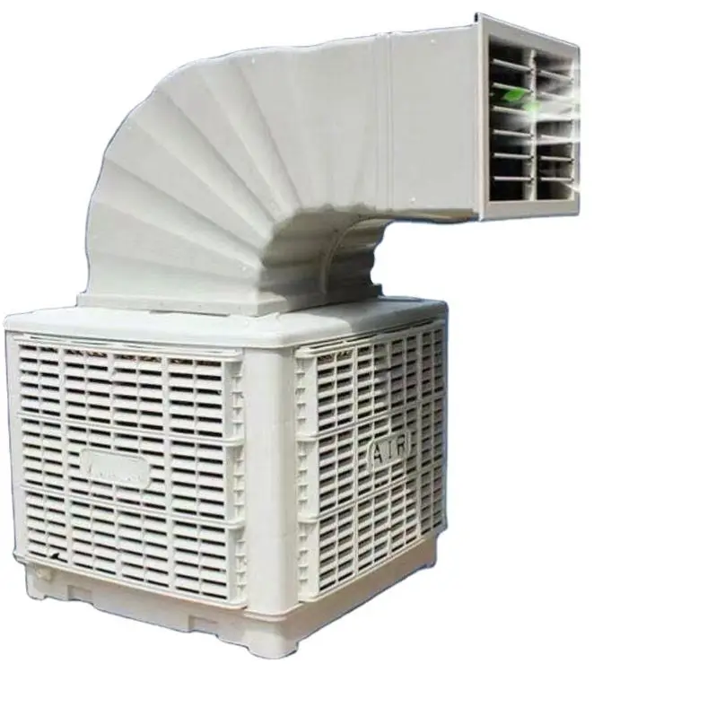 Industrial Wall-Mounted Desert Cooler Durable Evaporative Water Air Conditioner with Cooling Pad Core Component for Indoor Use