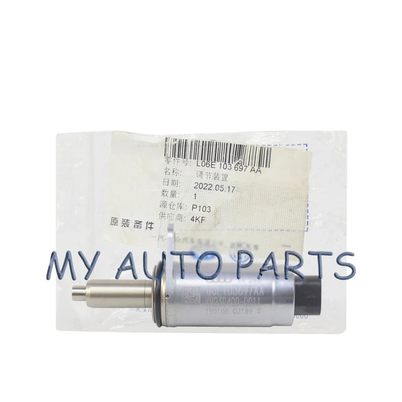 

Applicable for Audi A4 A5 A6 Q3 Q5 camshaft valve lift solenoid valve AVS valve 06E103697AA 06E103697R 06E103697AB 06E103697AE