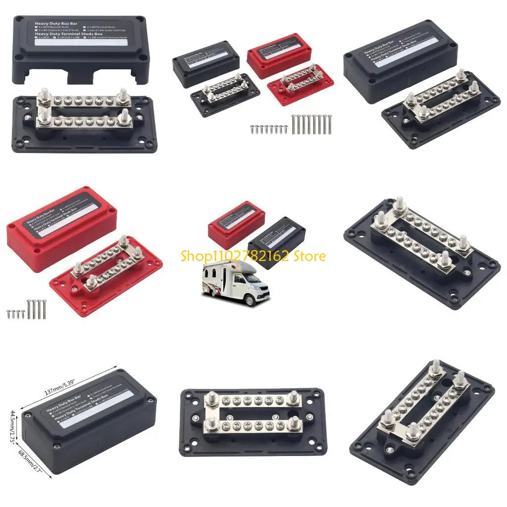 

Компактный и прочный распределительный блок сборных шин 547B на 100 А для автомобильного морского применения