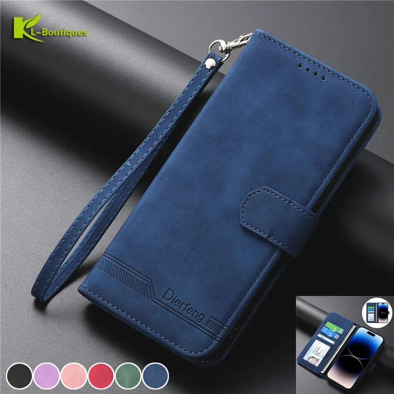 Reno14F Case Business Magnetic Leather Flip Wallet Phone Cover on For OPPO Reno 14 13 12 13F 12F 14F Reno13 FS Reno12F 4G 5G