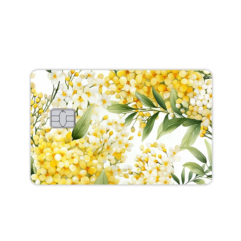Y2k Fashion Plaid Tartan Pattern Debit Card Cover Decal Bus ID Document Bank Credit Visa Card Exquisite Skin Film Decor Stickers