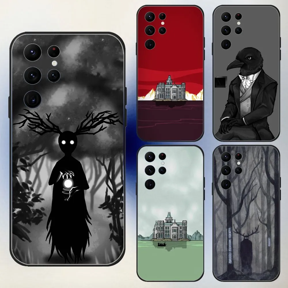 Game Rusty Lake Phone Case For Samsung S24,23,22,30,21,10,9,Ultra,Plus,Lite,FE,5G Black Soft Case