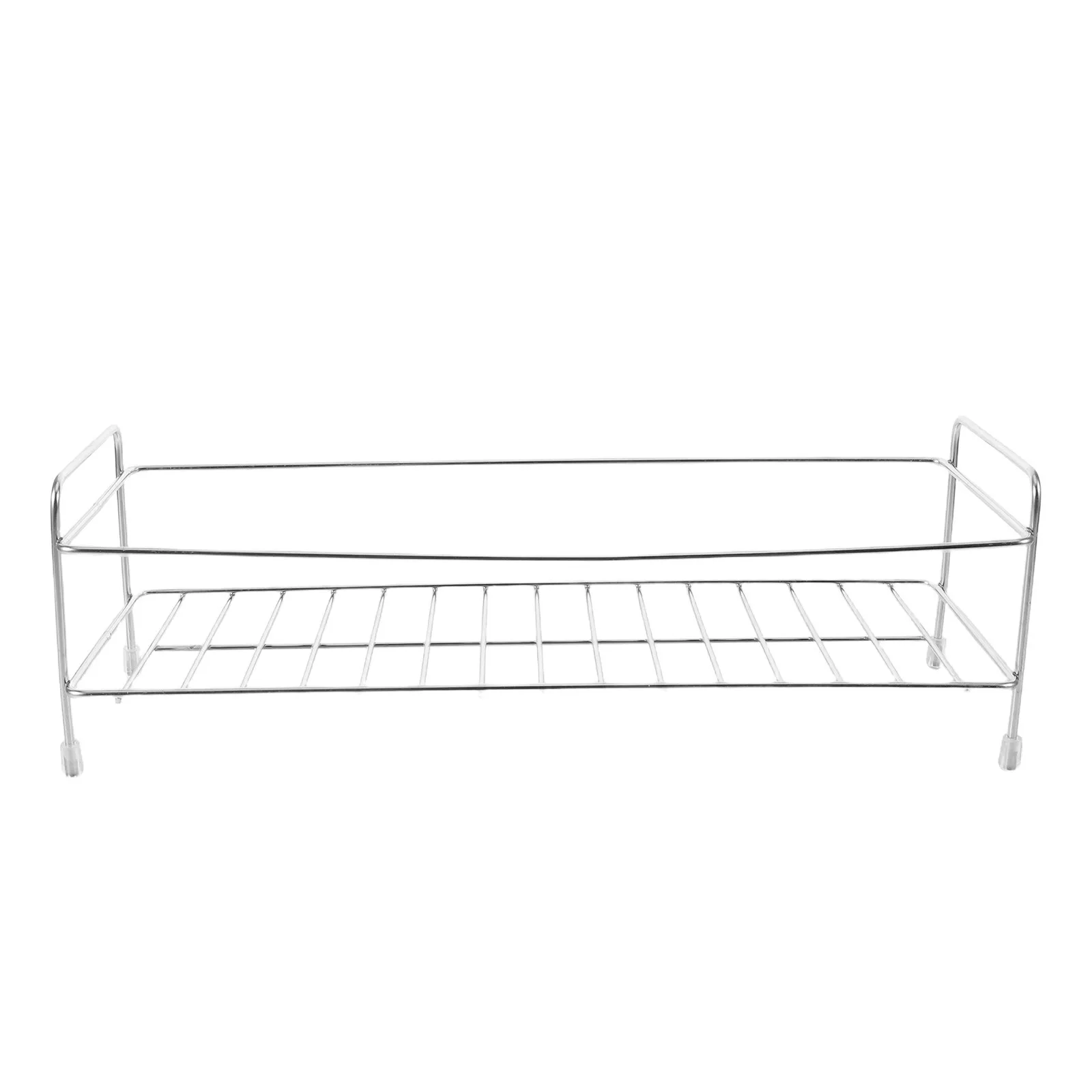 Stainless Steel Spice Rack Organizer Stable Countertop Seasoning Organizer for Kitchen Bathroom Office Storage Space