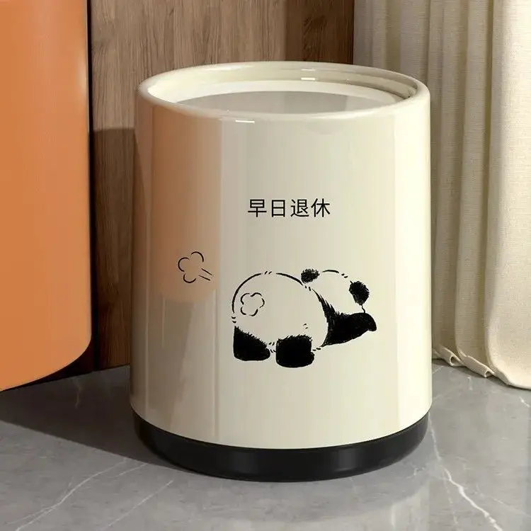 Trash Can, Household Bedroom, Living Room, Large-capacity Paper Basket, Simple and High-value Large, Trash Can.