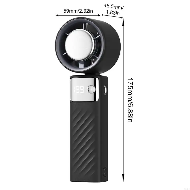 2025 جديدة محمولة محمولة ميني ميني شحن USB شحن وعرض LED للمكتب في الهواء الطلق والمكتب