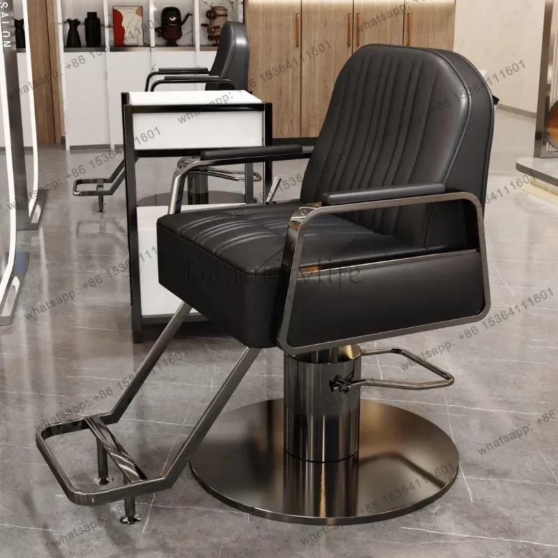 Sillón de Barbería Ergonómico Moderno y Sencillo de Lujo FGDesign, Accesorios de Barbería, Sillones de Barbería, Mobiliario de Barbería
