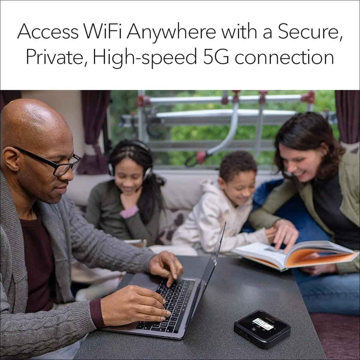 NET-GEAR M5 Mobile Hotspot 5G Router With Sim Slot Unlocked Fast Speed 5G Mobile Wifi Wireless Routers