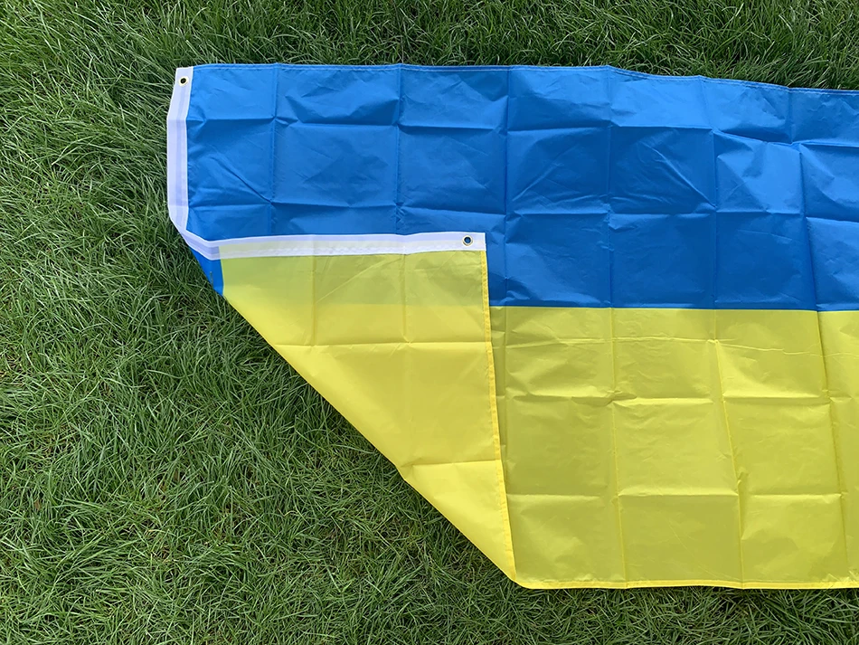 SKY FLAG Ukraine National flag 90X150cm Hanging Polyester Blue Yellow UA UKR Ukrainian National Flags For Decoration