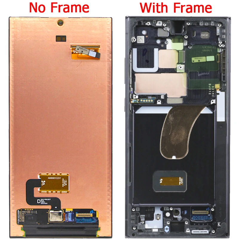 For Samsung S23 Ultra 5G LCD Display With Frame 6.8\