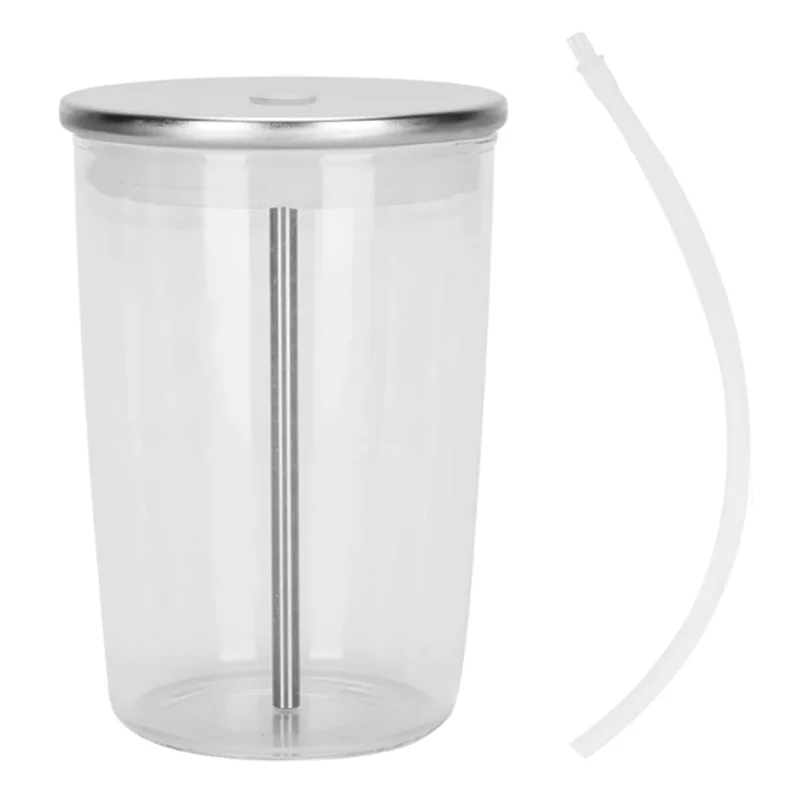 B64b-para yourui jura máquina de café acessórios copo de leite de vidro pote espumador de leite hp3/1/2 aplicar ao ena8 z6x3x7