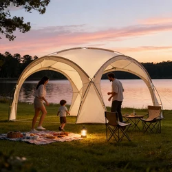 Tent Outdoor awning Manual tent UV protection Large space can accommodate 4-6 people outdoor shade picnic and beach tent