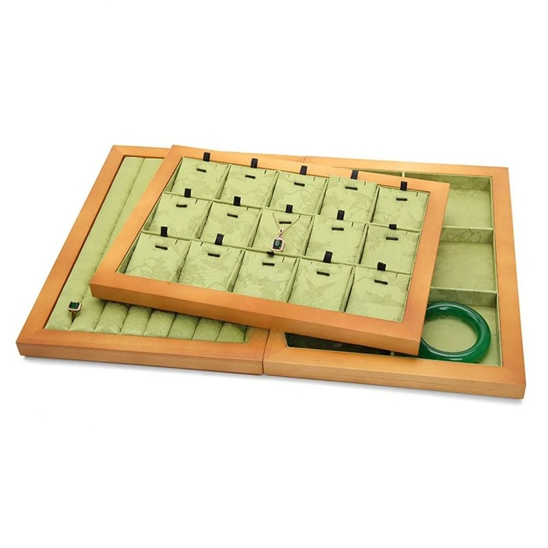 

Поднос для ювелирных изделий, роскошный браслет, клетчатые лотки, большая емкость, кольцо, подвеска, органайзер, коробка, прямая трансляция, витрина для ювелирных изделий