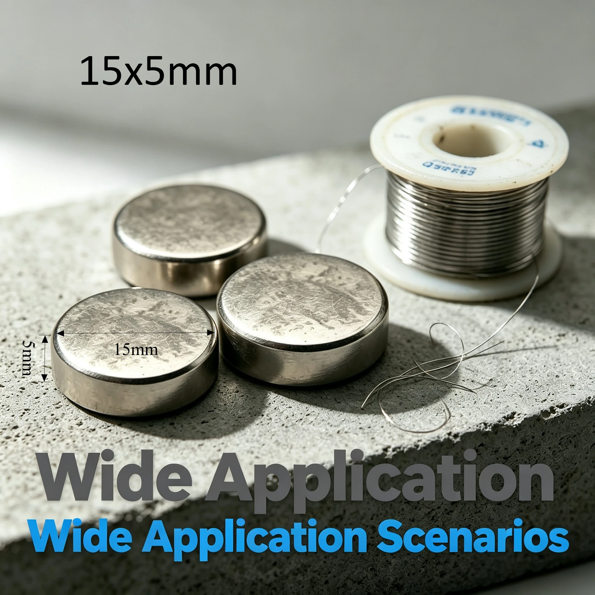 15x5mm N35 Round Disc Neodymium Magnet Mini Permanent NdFeB Small Magnet For Fridge Office DIY Craft Hobby Projects 15*5mm