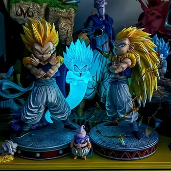 Figurines Dragon Ball Z Super Saiyan Gotenks, modèle d'escouade fantôme, poupée de Collection, décoration, jouets pour enfants, cadeau