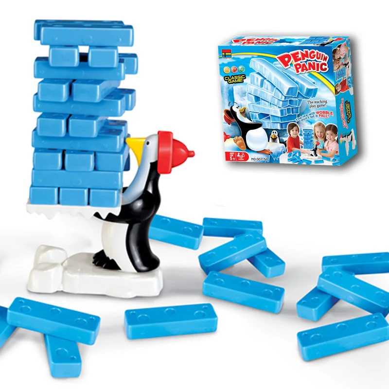 Penguin Stacking Children Board Game Family Parent-child Interactive Party Game Penguin Panic Balanced Stacking Table Games Toys