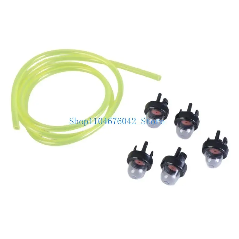 652F Fuels Line Featuring Bulb For SRM225 GT200 PE200 PE2100 Trimmer Blower Chainsaw Engines Landscaping Tool Repair