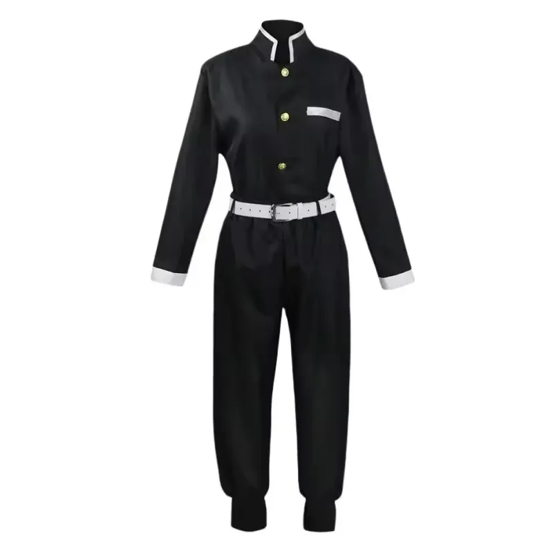 Anime Agatsuma Zenitsu Cosplay Costume perruque chaussures hommes Kimono jaune cape tenues - view 4