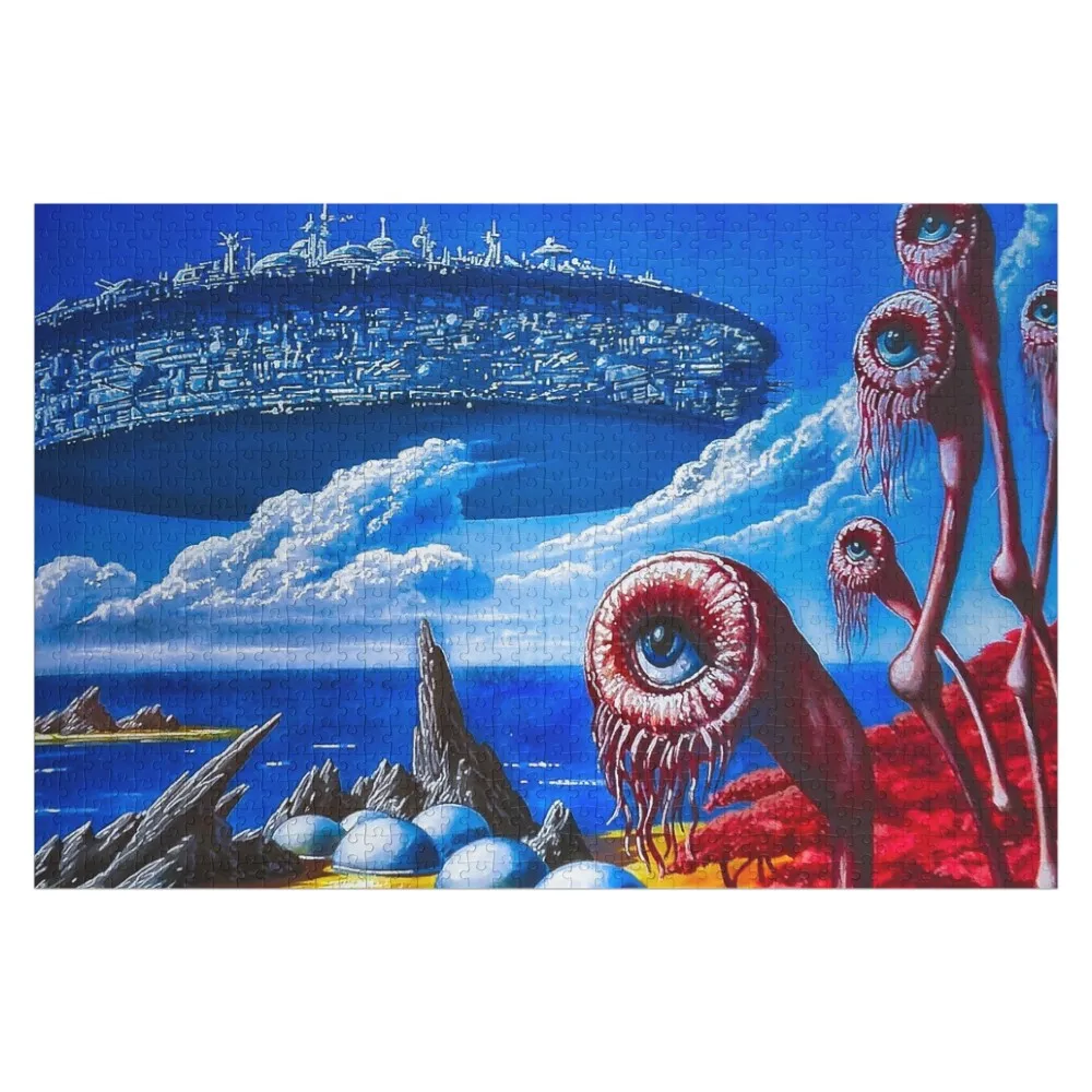 

Perry Rhodan The Trail To Andromeda - Vintage Sci-Fi Art Jigsaw Puzzle Jigsaw For Kids Personalised Jigsaw Puzzle