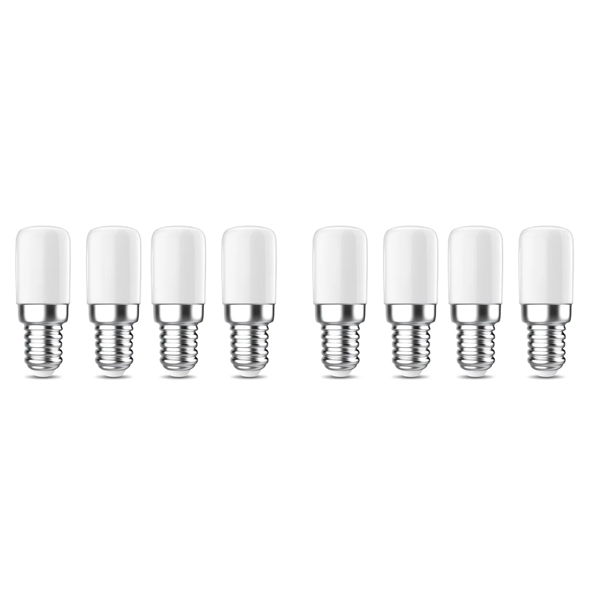 Lâmpada AB11-Fridge, lâmpada LED E14 de 1,5 W, 150LM branco fresco 3000 K lâmpadas economizadoras de energia, para geladeira, exaustor de fogão 8 pacotes