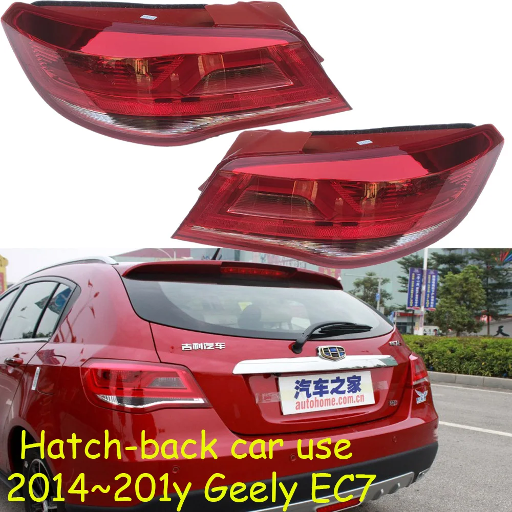 

1pcs car accessories bumper tail light Geely emgrand EC7 taillight Taillamp Hatch-back 2014~2017y LED Geely emgrand EC7 fog lamp