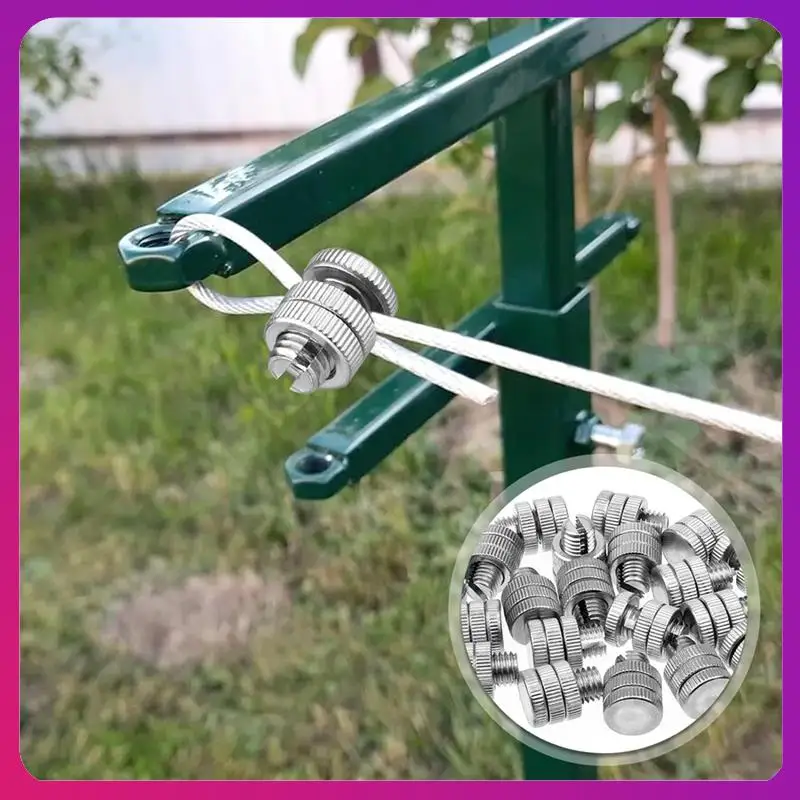 

ABKL-20 Pieces Split Bolt Joint Clamp Wire Connector Electrical Fence Connector Aluminium Alloy For Multiple Electric Fence