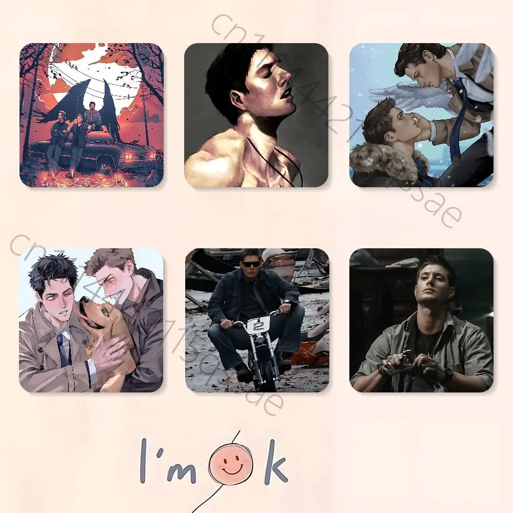 Destiel Fanart Refrigerator Magnet Creative Kitchen Home Decoration Soft Magnetic Decor Festival Gifts Multi Scene Use