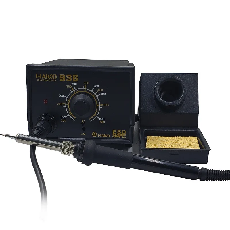 

Adjustable Constant Temperature Electric Soldering Iron 936 Table Welding Table Lead-free Temperature Control Welding Stand Tool